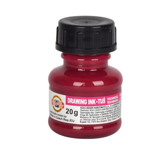 Technical drawing ink - Koh-I-Noor - magenta, 20 g
