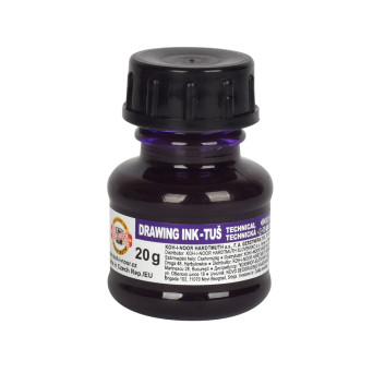 Technical drawing ink - Koh-I-Noor - violet, 20 g