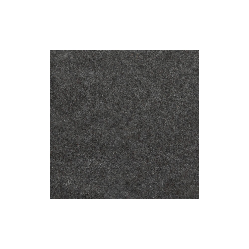 Wool felt A4 - dark brown mixed ecru, 1 mm