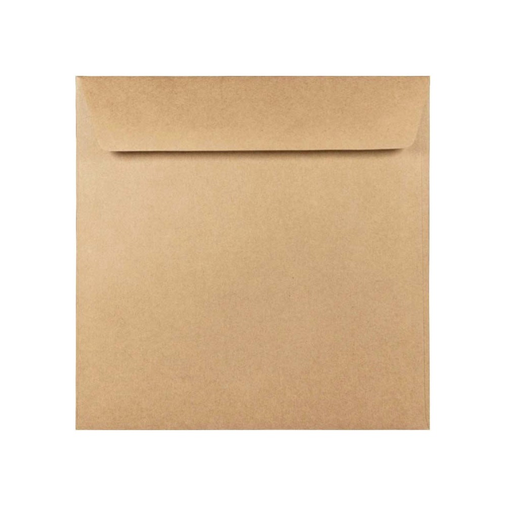 Envelope Eko Kraft 100g- 17 x 17 cm brown
