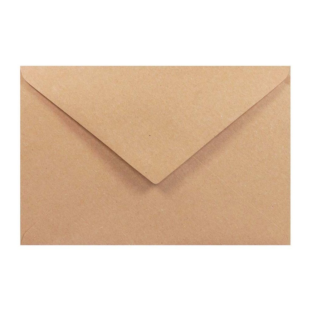 Recycled Envelope 100g - C5 Eko Kraft Delta brown