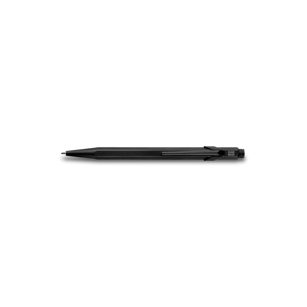 Długopis 849 Black Code z etui - Caran d'Ache - czarny