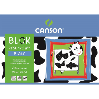 Drawing paper pad A3 - Canson - 90 g, 20 sheets