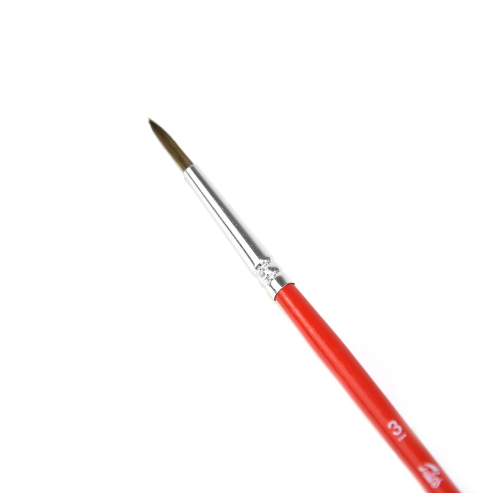 Round, natural brush - Talens - watercolor, size 3