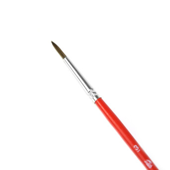Round, natural brush - Talens - watercolor, size 3