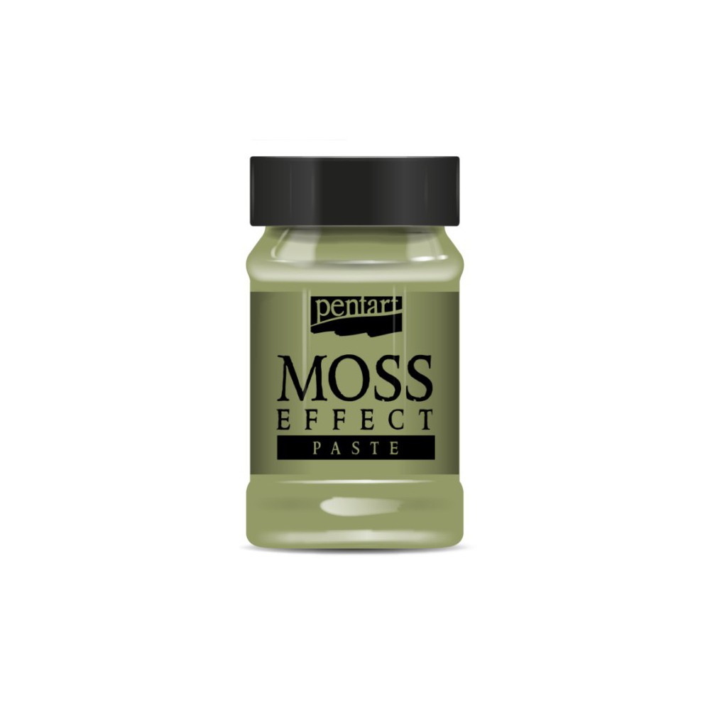 Pasta efekt mchu - Pentart - jasnozielona, 100 ml