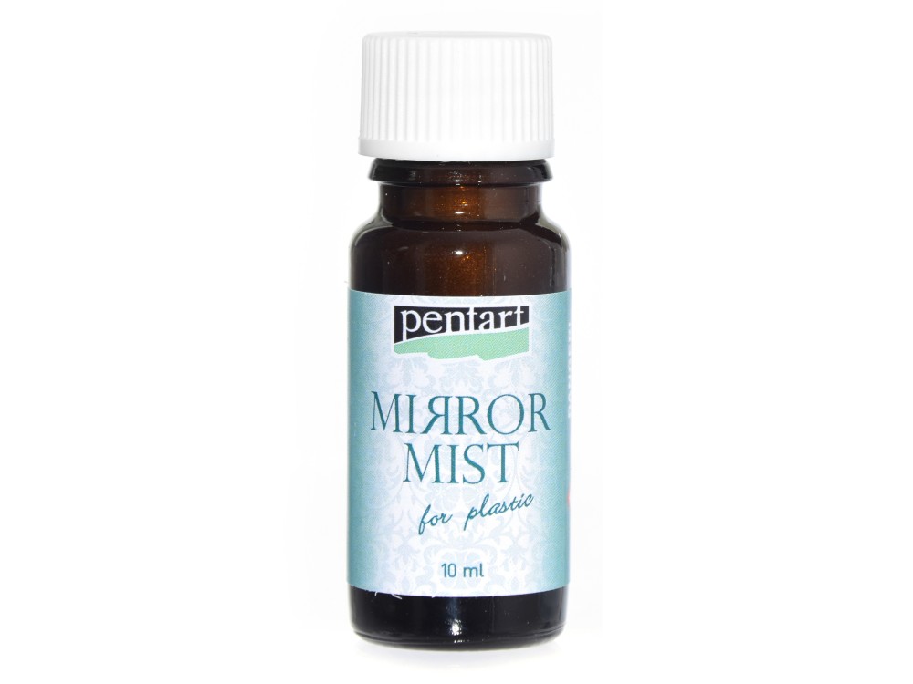 Farba w sprayu do plastiku - Pentart - efekt lustra, 10 ml