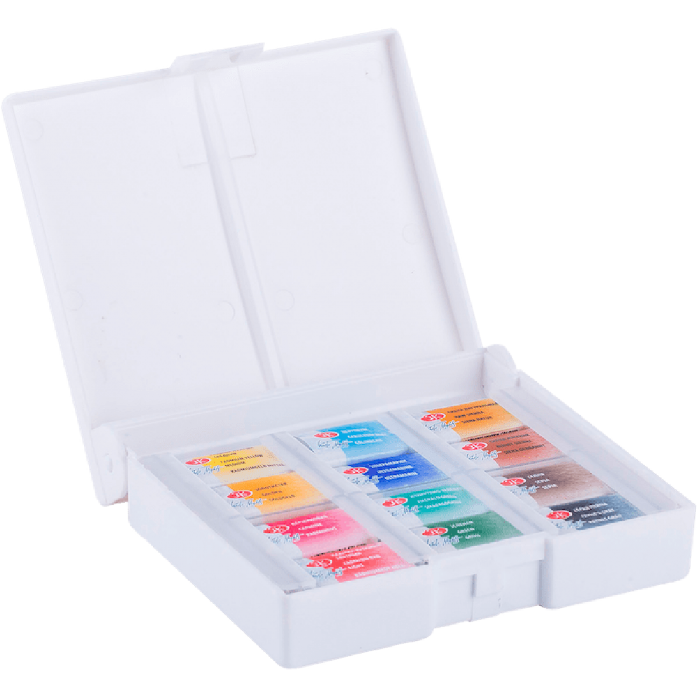 Set of watercolor paints White Nights - St. Petersburg - 12 colors