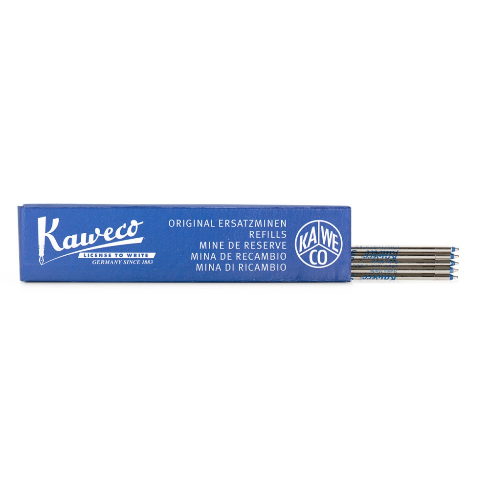 Ballpen D1 refills - Kaweco - blue, 1 mm, 5 pcs.