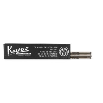 Ballpen D1 refills - Kaweco - black, 1 mm, 5 pcs.