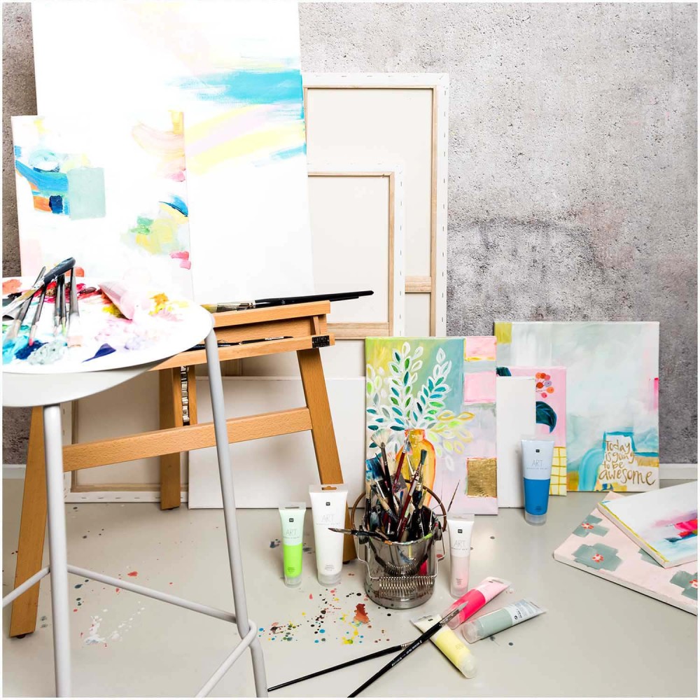 Set of acrylic paints ART - Rico Design - 6 colors x 12 ml