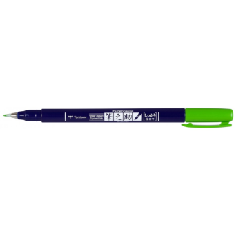 Fudenosuke Brush Pen Tombow - hard, green