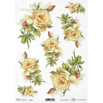 Decoupage paper A4 - ITD Collection - rice, R1200