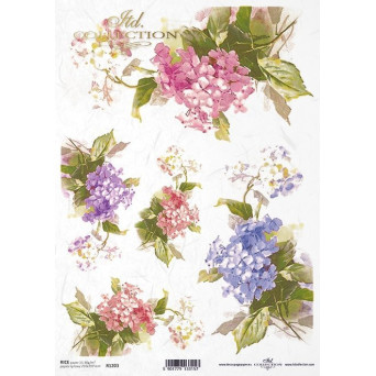 Papier do decoupage A4 - ITD Collection - ryżowy, R1203