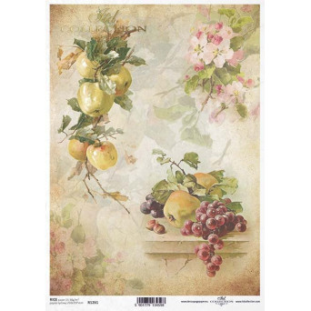 Decoupage paper A4 - ITD Collection - rice, R1261
