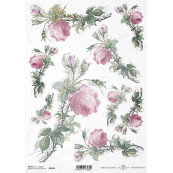 Decoupage paper A4 - ITD Collection - rice, R1405