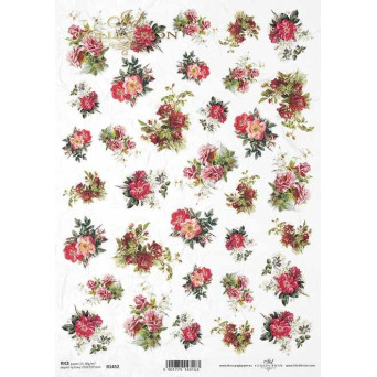 Papier do decoupage A4 - ITD Collection - ryżowy, R1452
