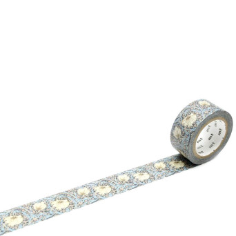 Taśma papierowa washi William Morris - MT Masking Tape - Pimpernel, 7 m
