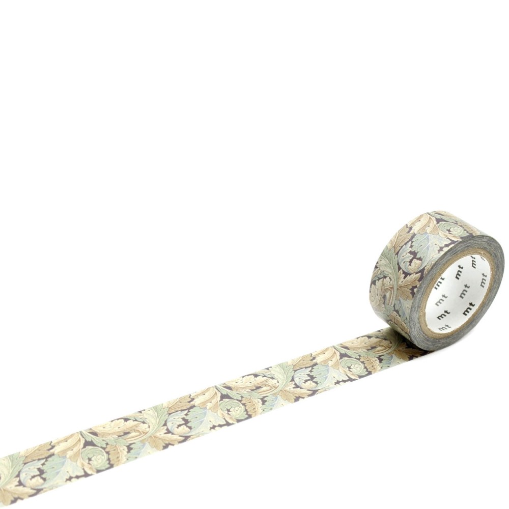 Taśma papierowa washi William Morris - MT Masking Tape - Acanthus, 7 m