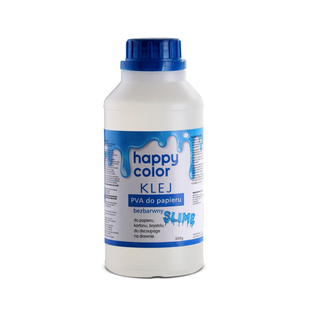 Klej do papieru Slime PVA - Happy Color - 500 g