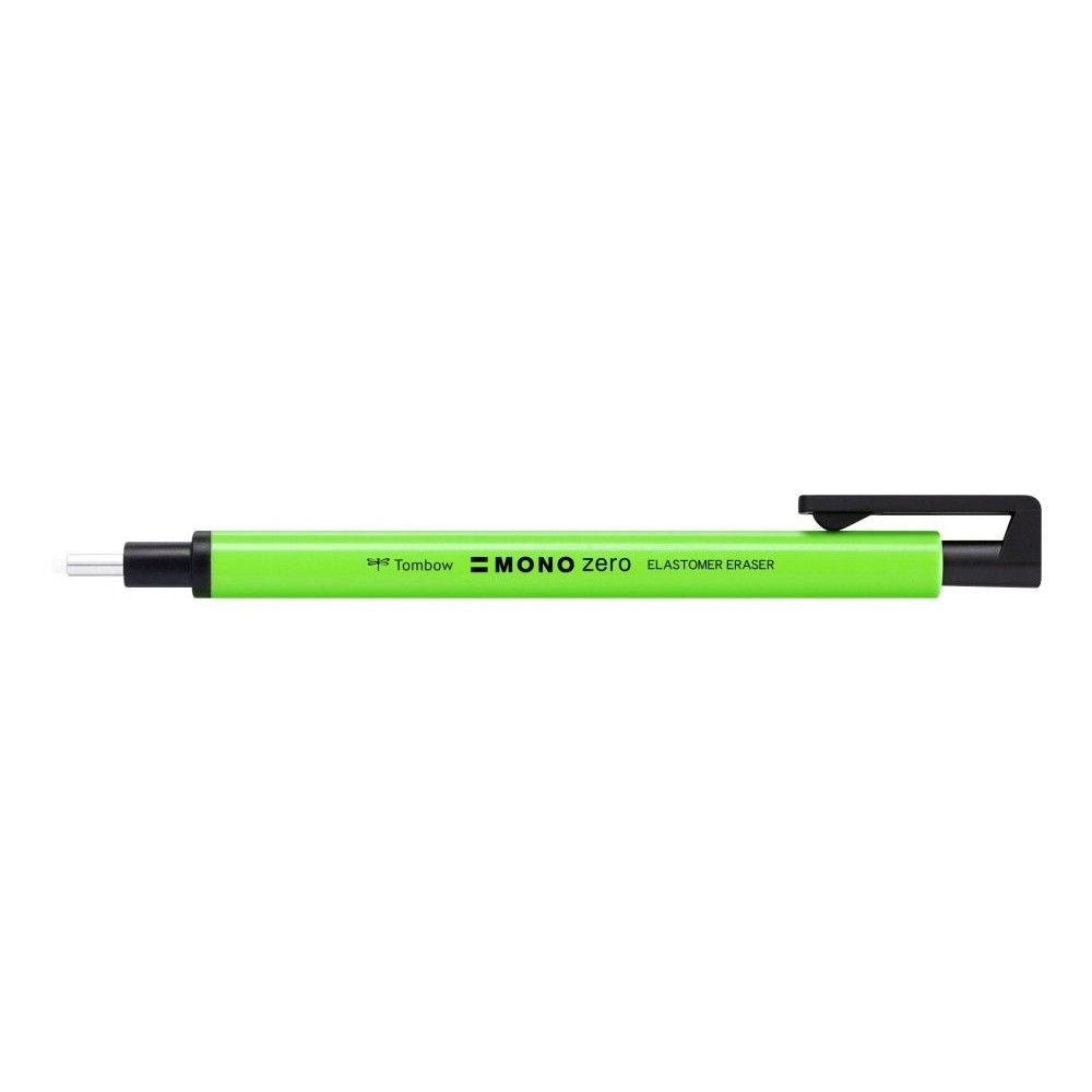 Gumka automatyczna MONO zero - Tombow - okrągła, Neon Green