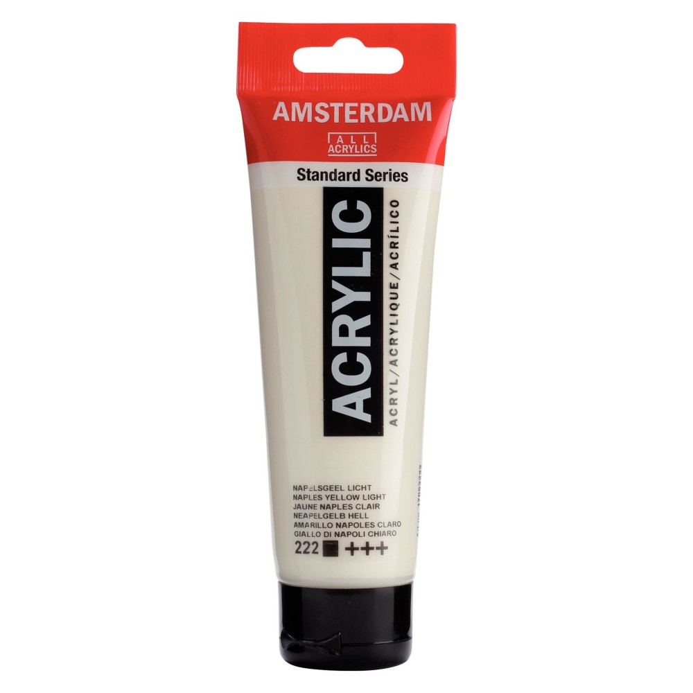 Acrylic paint in tube - Amsterdam - Naples Yellow Light, 120 ml