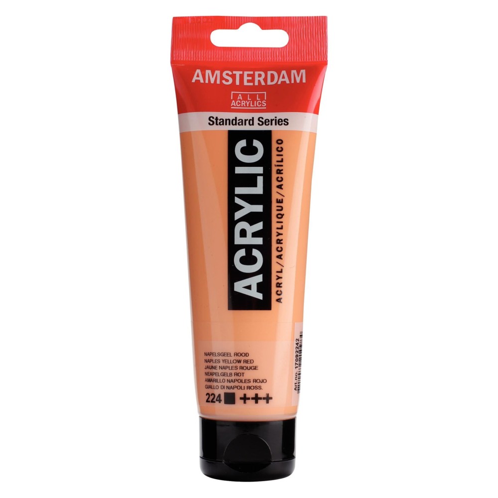Farba akrylowa - Amsterdam - Naples Yellow Red, 120 ml