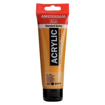 Acrylic paint in tube - Amsterdam - Yellow Ochre, 120 ml