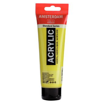 Farba akrylowa - Amsterdam - Greenish Yellow, 120 ml
