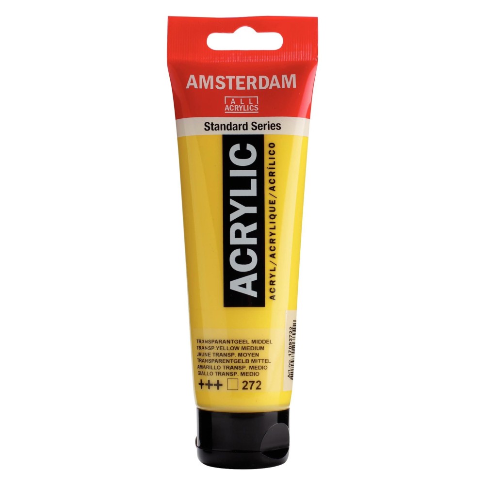 Farba akrylowa - Amsterdam - Transparent Yellow Green, 120 ml