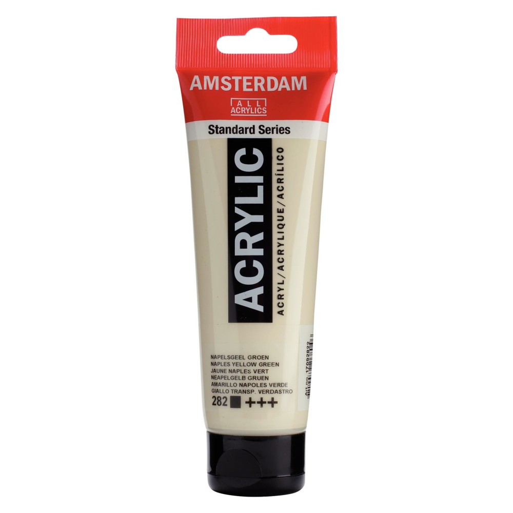 Acrylic paint in tube - Amsterdam - Naples Yellow Green, 120 ml