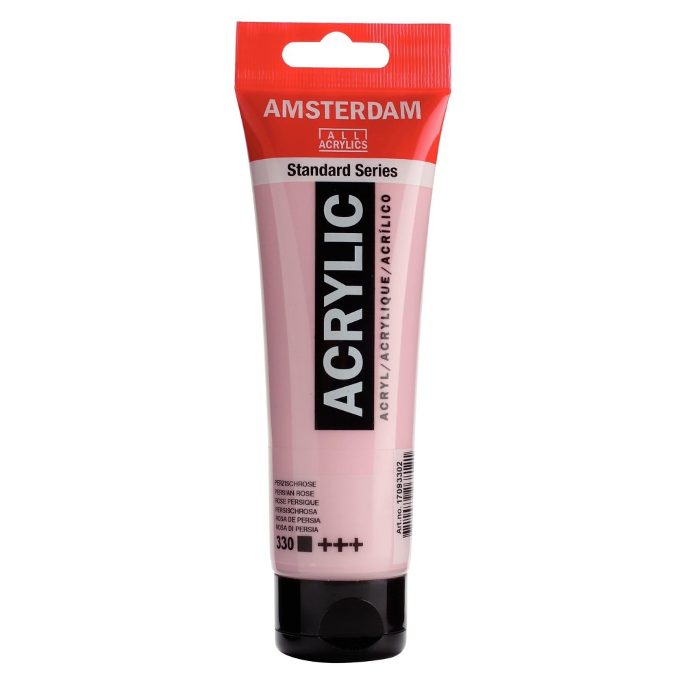 Farba akrylowa - Amsterdam - Persian Rose, 120 ml