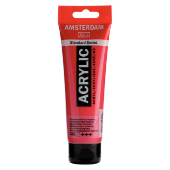 Farba akrylowa - Amsterdam - Permanent Red Purple, 120 ml
