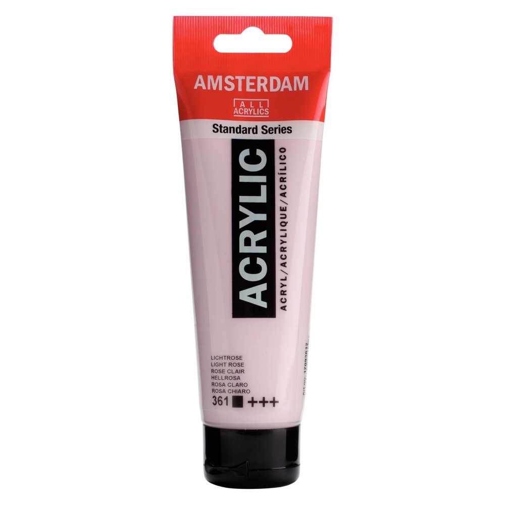 Acrylic paint in tube - Amsterdam - Light Rose, 120 ml