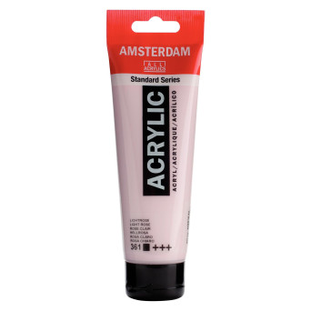 Acrylic paint in tube - Amsterdam - Light Rose, 120 ml