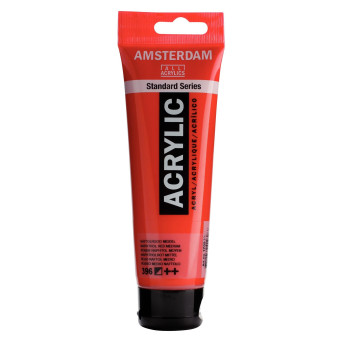 Acrylic paint in tube - Amsterdam - Naphthol Red Medium, 120 ml