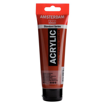 Farba akrylowa - Amsterdam - Burnt Sienna, 120 ml