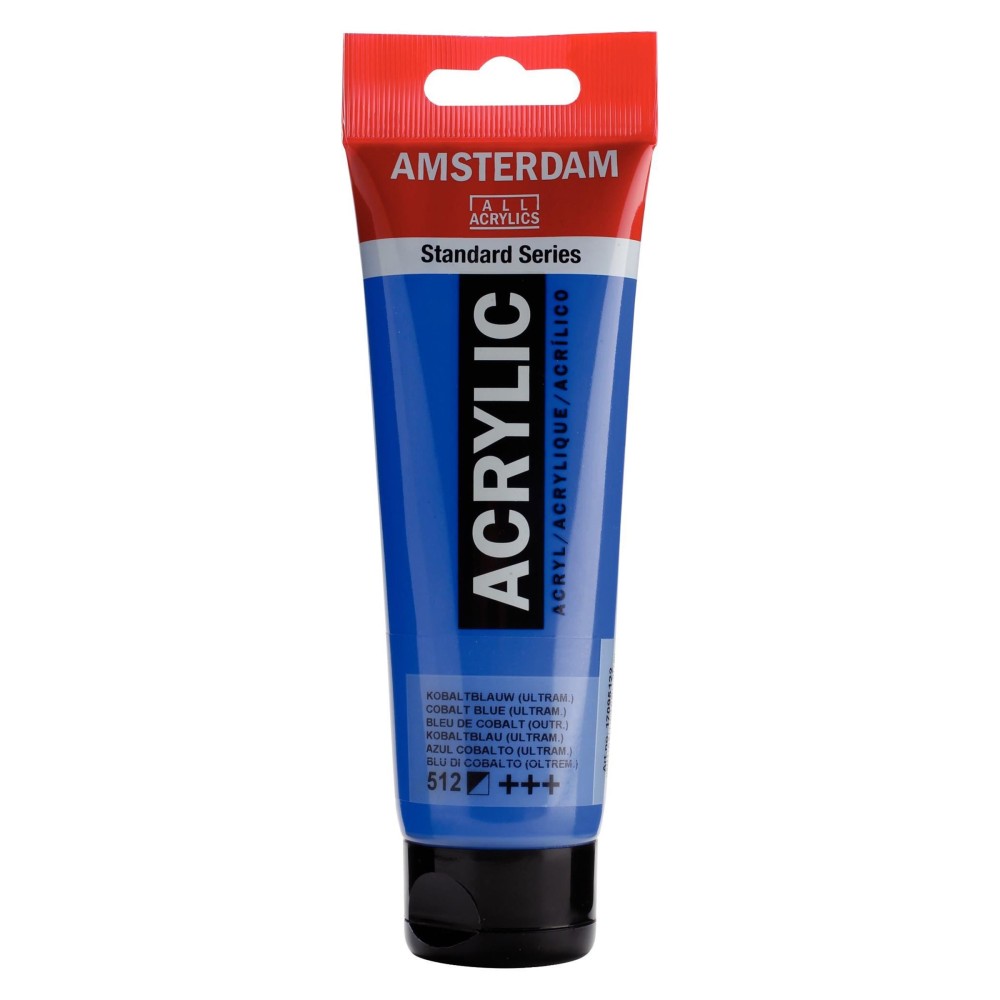 Farba akrylowa - Amsterdam - Cobalt Blue Ultramarine, 120 ml