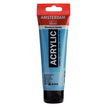 Acrylic paint in tube - Amsterdam - Kings Blue, 120 ml