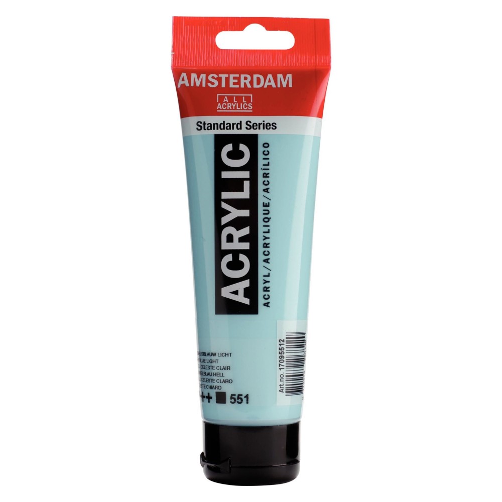 Farba akrylowa - Amsterdam - Sky Blue Light, 120 ml