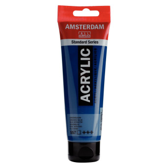 Farba akrylowa - Amsterdam - Greenish Blue, 120 ml