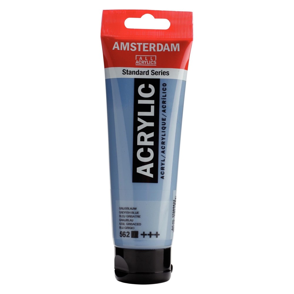 Acrylic paint in tube - Amsterdam - Greyish Blue, 120 ml