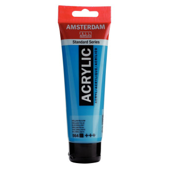 Farba akrylowa - Amsterdam - Brilliant Blue, 120 ml