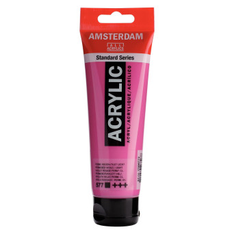 Farba akrylowa - Amsterdam - Permanent Red Violet Light, 120 ml
