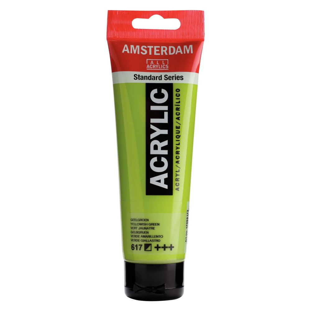 Acrylic paint in tube - Amsterdam - Yellowish Green, 120 ml