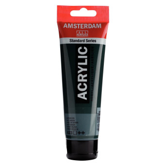 Farba akrylowa - Amsterdam - Sap Green, 120 ml