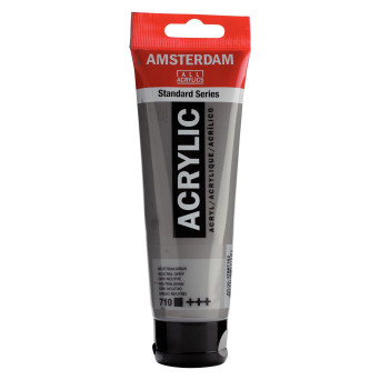 Farba akrylowa - Amsterdam - Neutral Grey, 120 ml