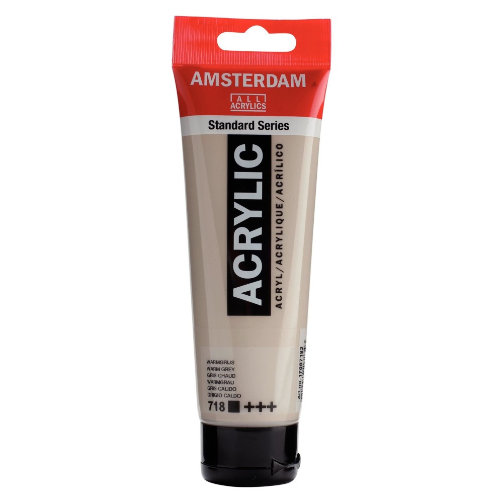 Farba akrylowa - Amsterdam - Warm Grey, 120 ml