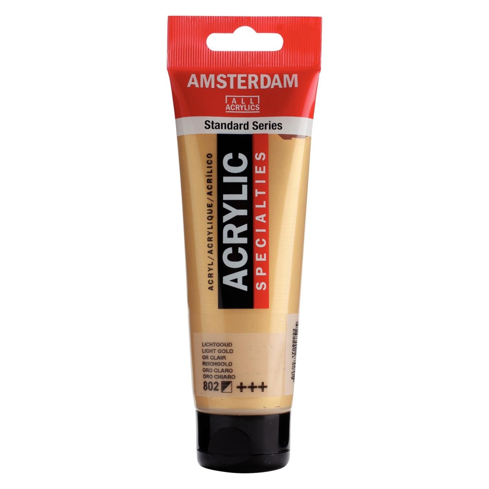 Farba akrylowa - Amsterdam - Light Gold, 120 ml