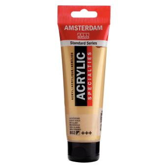 Acrylic paint in tube - Amsterdam - Light Gold, 120 ml
